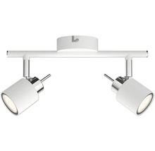 Plafonnier avec deux spots