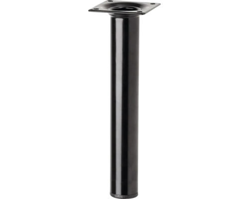 Pied de table Tarrox rond 300 x ø 30 mm noir