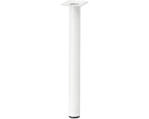 Pied de table Tarrox rond 600 x ø 30 mm blanc