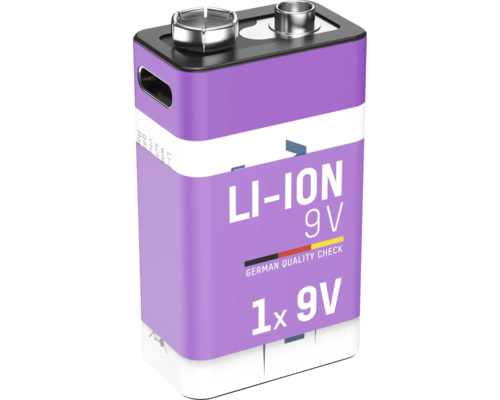 Ansmann Akkubatterie Li-lon E-Block 1 Stück