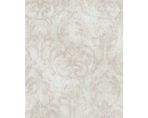 Papier peint intissé 82387 Jackie Ornement beige Papier peint avec motif ornemental