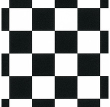 Motif à damier avec des carrés noirs et blancs