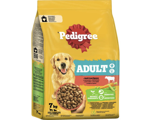 Pedigree Adult Trockenfutter für Hunde, 7 Kilogramm