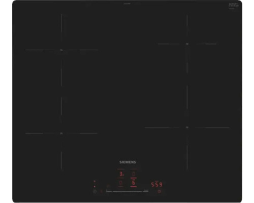Siemens EH601HEB1E Induktionskochfeld flächenbündig 60 cm 4 Kochzonen autark