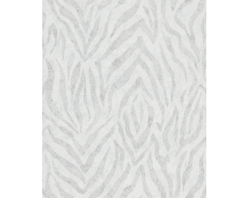 Papier peint intissé 34815 GZSZ animaux gris blanc Papier peint à motif zébré