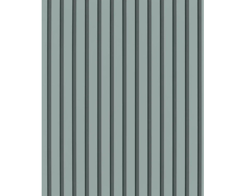 Papier peint intissé 34830 GZSZ rayures bleu Bois profilé avec rainure et languette