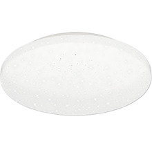 Weisse LED Deckenleuchte mit Sterneneffekt