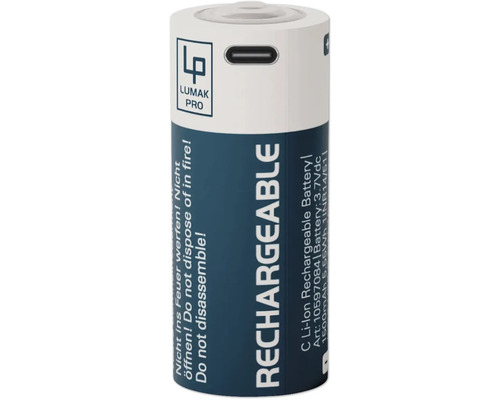 Pile lithium-ion Lumak Pro C avec port USB