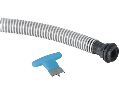 Wellschlauch mit Anschluss und Eisbrecher