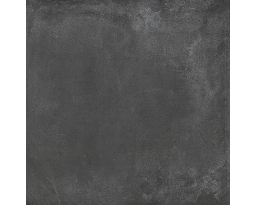 Feinsteinzeug Wand- und Bodenfliese Atlantis nero 60x60x0.9 cm matt rektifiziert