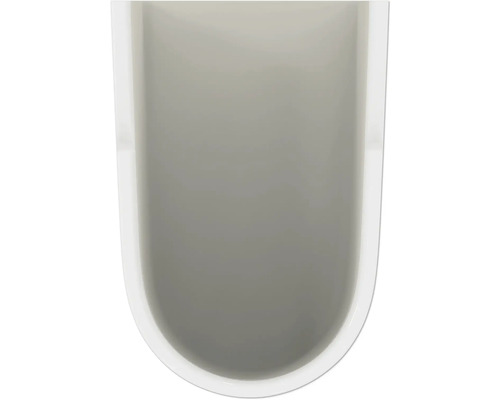 Detailansicht eines Urinals.