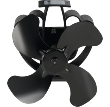 Kaminventilator mit vier Flügeln zur Wärmeverteilung