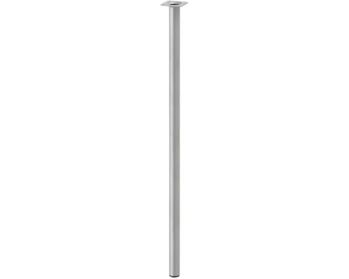 Pied de table Tarrox rond 700 x ø 30 mm argent