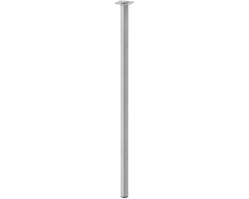 Pied de table Tarrox rond 900 x ø 30 mm argent