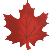 Feuille d''érable en textile