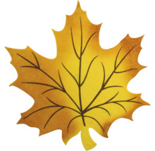 Feuille d''érable décoration automnale