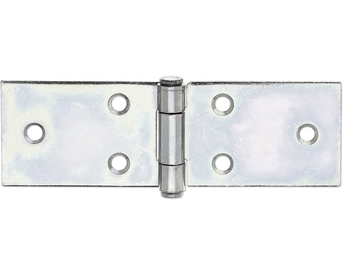 Charnière de table avec lien rivé 32x101 mm galvanisation sendzimir 1 pièce Charnière en métal avec quatre trous de fixation