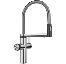 Robinet de cuisine avec ressort spiralé
