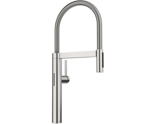 Robinet de cuisine avec douchette Blanco CULINA-S II acier inoxydable brossé 527462