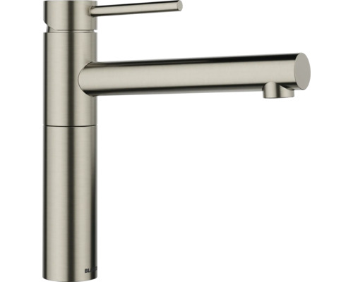 Robinetterie de cuisine haute pression Blanco ALTA II PVD satin platine 527709 Robinet de cuisine en acier inoxydable