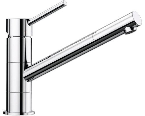Robinetterie de cuisine basse pression Blanco KANO chrome galvanisé 527647 Robinet de cuisine en métal