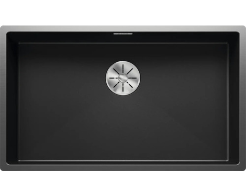 Évier Blanco CLARON 700-IF lxp 740x440 mm acier inoxydable dark steel 527837 Évier avec drain
