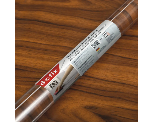 Rouleau de film décoratif autocollant aspect bois