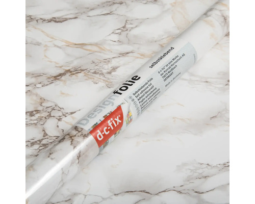 Rolle Designfolie mit Marmormuster von d-c-fix