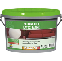 HORNBACH Latexfarbe Seidenlatex weiss 2,5 l-thumb-0