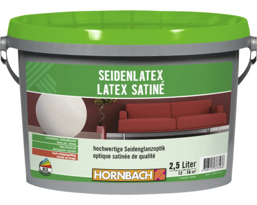 HORNBACH Latexfarbe Seidenlatex weiss 2,5 l-0