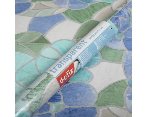 Rolle transparente Klebefolie mit Mosaikmuster