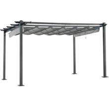 Freistehende Pergola mit Stoffdach für den Garten