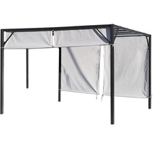Pavillon avec rideaux pour l''extérieur