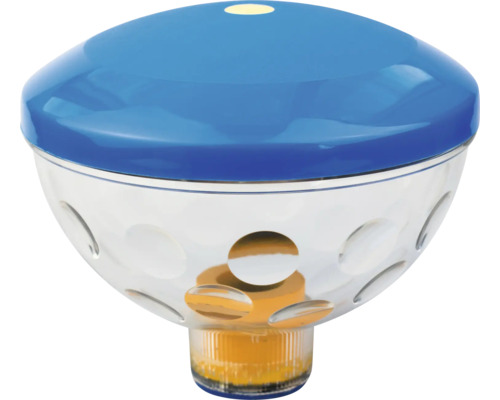 Lampe de piscine avec boîtier transparent et effets de lumière