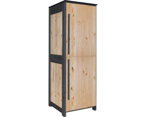 Konsta Gartenschrank/Outdoorküche Typ 603 Douglasie Hochschrank 60x58x172 cm natur