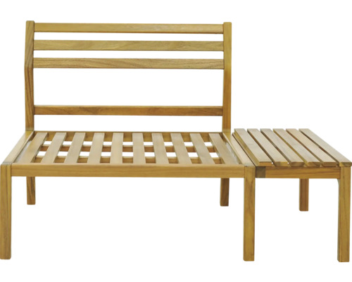 Holz Gartenbank mit Beistelltisch