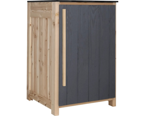 Konsta Gartenschrank/Outdoorküche Typ 603 Douglasie Sideboard 60x58x92 cm anthrazit