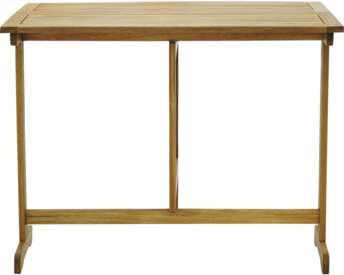 Holzklapptisch für den Garten