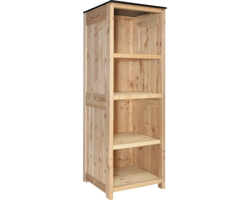 Armoire de jardin/Cuisine d'extérieur Konsta Type 603 sapin de Douglas armoire haute sans porte 60 x 58 x 172 cm naturel