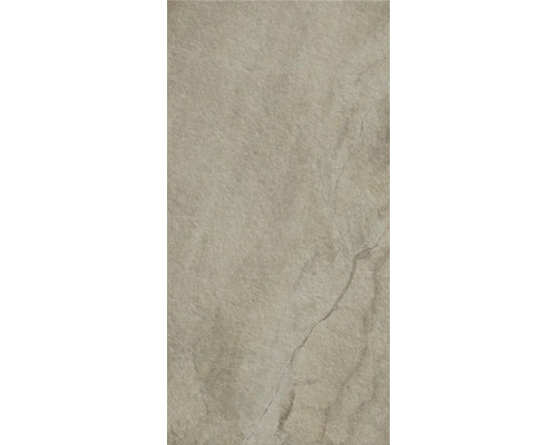 Dalle de terrasse en grès cérame fin FLAIRSTONE Canyon beige bord rectifié 120 x 60 x 2 cm