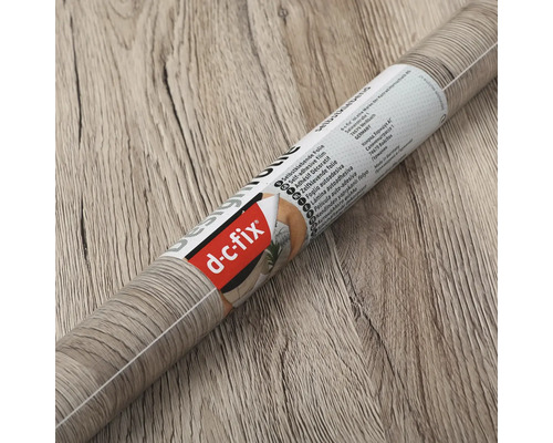 Rouleau de film décoratif avec structure en bois de d-c-fix