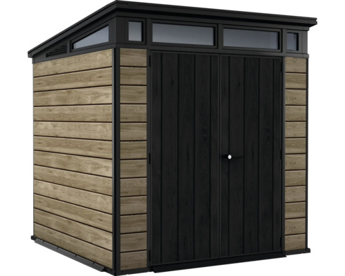 Gartenschuppen mit Doppeltür und Fenster