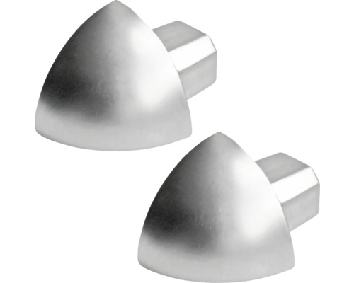 Deux protections d''angle métalliques