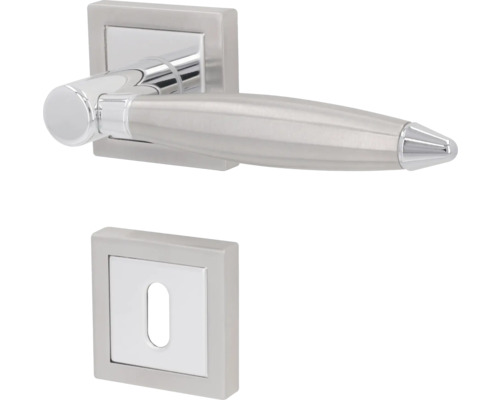 Garniture de poignée de porte avec rosette de clé