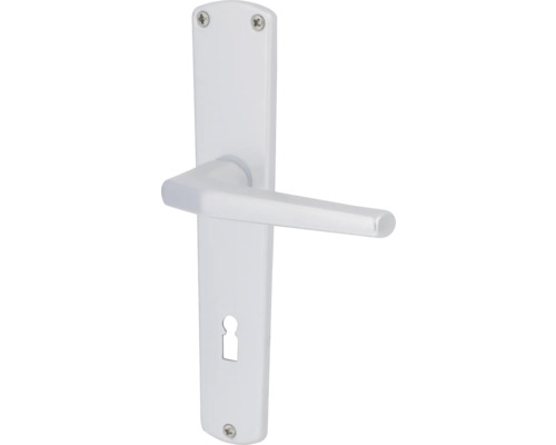 Garniture de porte avec trou de serrure