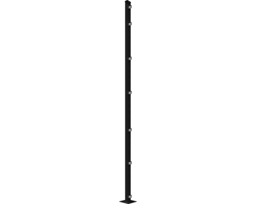 Poteau avec supports