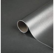 d-c-fix® Klebefolie Metallic Brush silber 67,5x150 cm