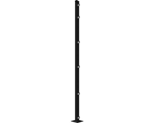 Poteau avec supports