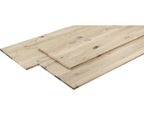 Leimholzplatte Eiche Vintage mit durchgehenden Lamellen 2000x400x20 mm Leimholzplatte Eiche Vintage mit durchgehenden Lamellen 2000x400x20 mm