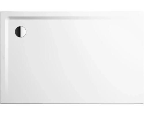 Receveur de douche rectangulaire en acrylique avec garniture d''écoulement